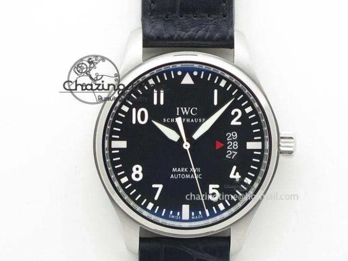 MIROTIME 0709 Practical MARK XVIII ANTOINE DE SAINT EXUPÉRY IW327003 SS MKS 1:1 Best Edition on Brown Leather MIYOTA 7193